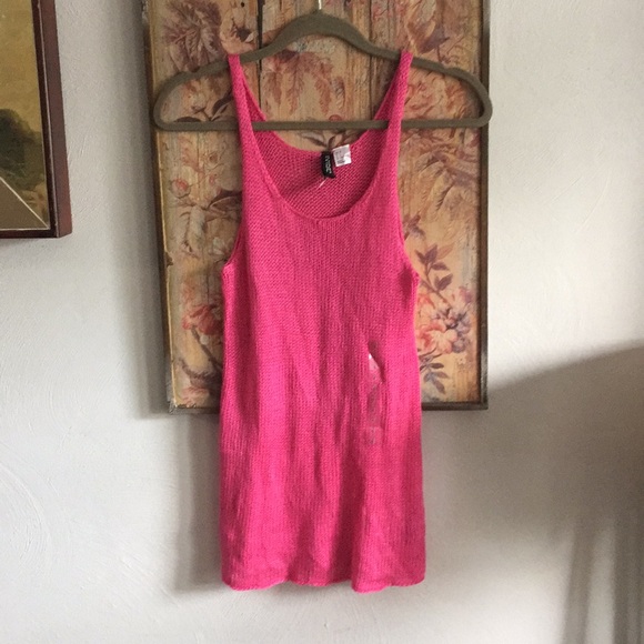 H&M Tops - NWT H&M DIVIDED HOT PINK WOVEN SLVLSS TANK TOP 2